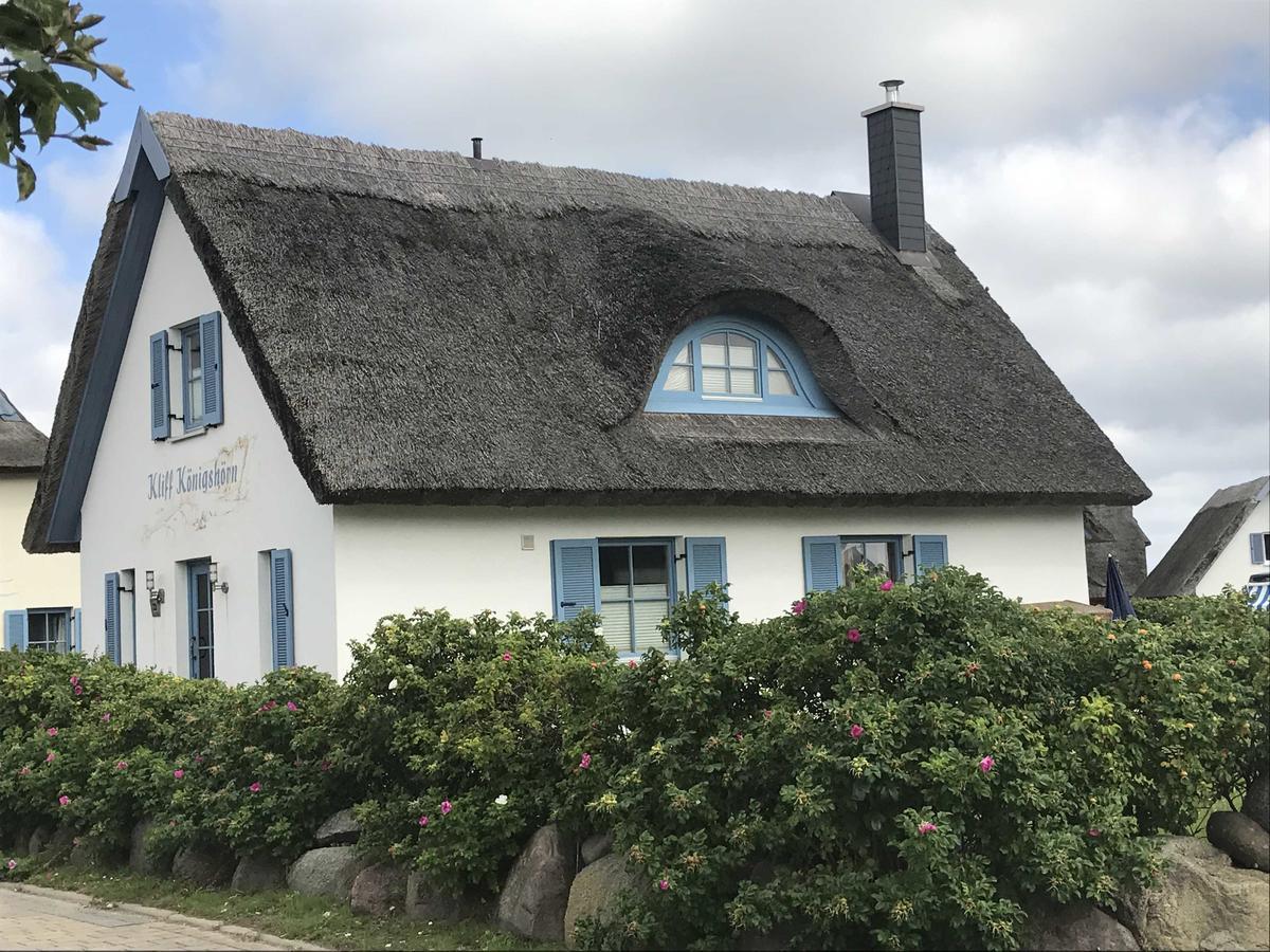 Ferienhaus Insel Ruegen Ostsee Reethaus Am Meer Villa Glowe Dış mekan fotoğraf